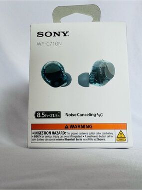 Sony WF-C710N Wireless Noise-Canceling Earbuds – Teal